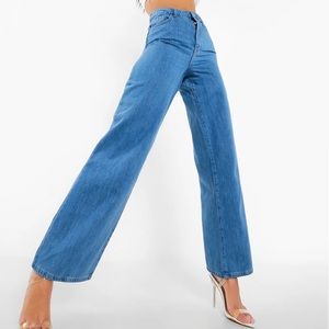 Boohoo High Rise Dad Jean